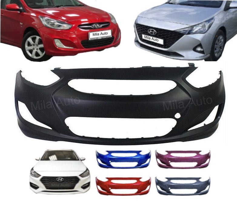 Радиаторы бамперы двери Хюндай Акцент Солярис Киа Рио