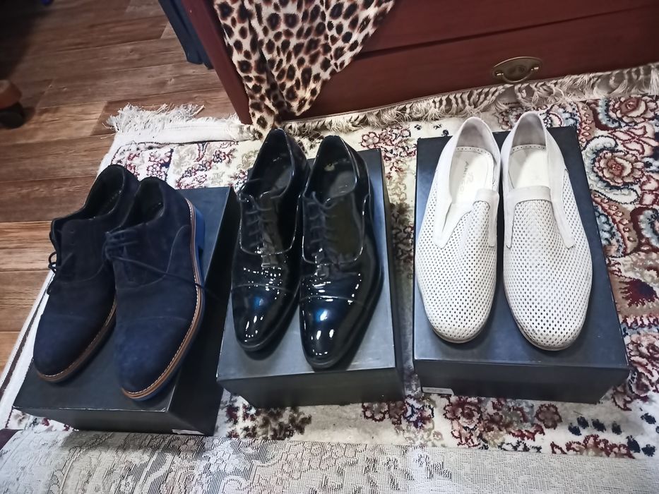 Туфли, мокасины кожа новые