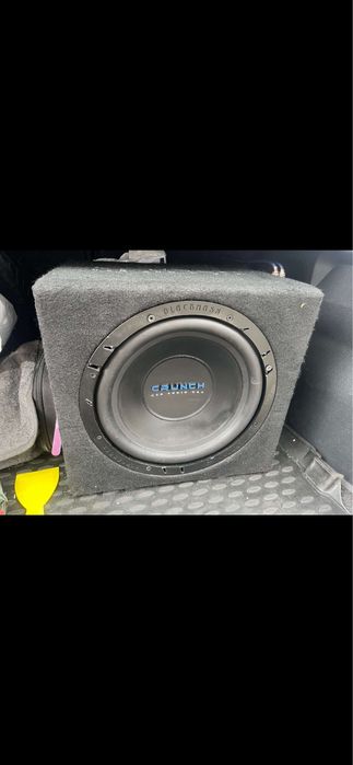 Vand subwoofer + statie Crunch