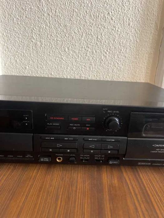 Sony TXD-R11 Compact Disc Cassette Deck Combo Deck Auto-Reverse Syn