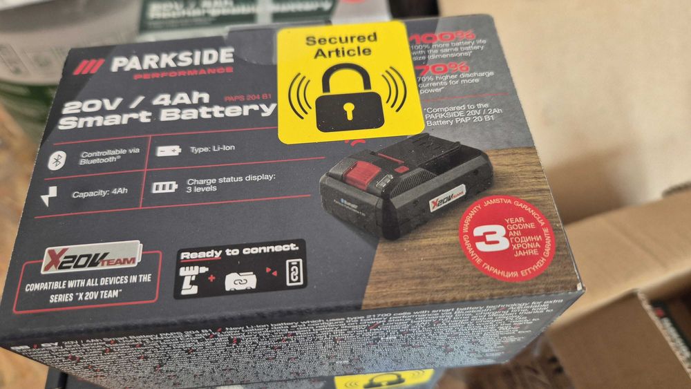 Нова 20V/4Ah Parkside Performance батерия, ГАРАНЦИЯ