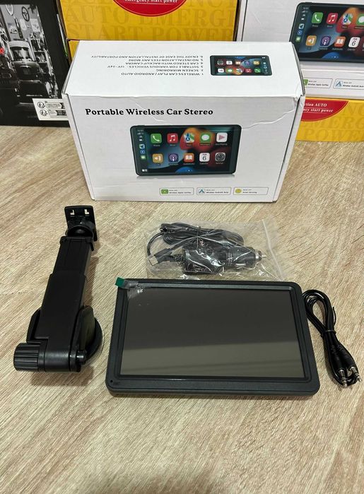 Navigatie Auto Universala CarPlay Android Auto Mirror Link 7.8 inch