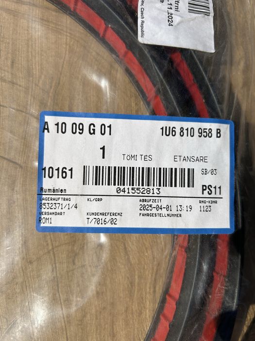 Cheder etansare original si nou usa sofer skoda octavia 1 berlina 2003