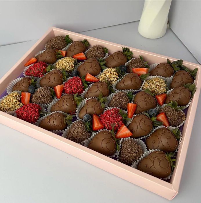 Клубника шоколаде астана доставка