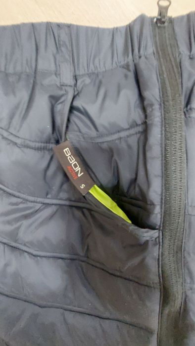 Юбка стеганная теплая