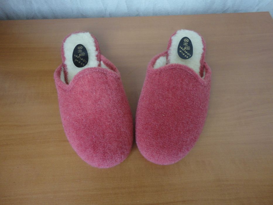 N39 100% вълна/нови испански пантофи