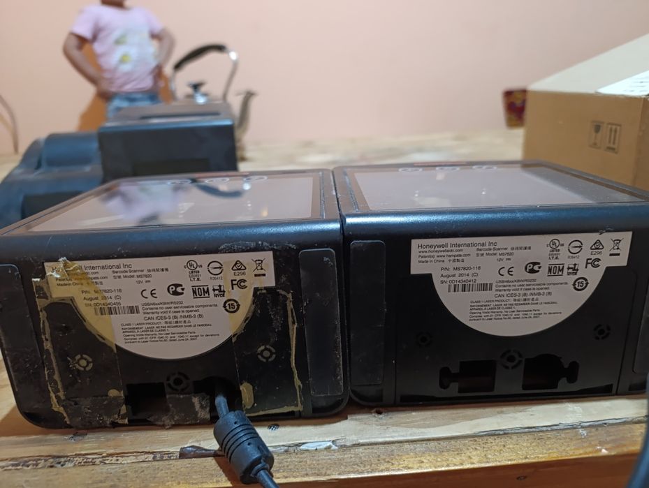 Monoblok komplek TAROZI PRINTER Skaner Pul sanedigan aparat Orbet