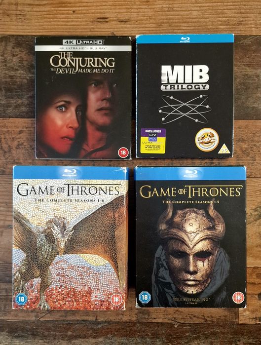 Blu Ray , 4к и DVD Филми