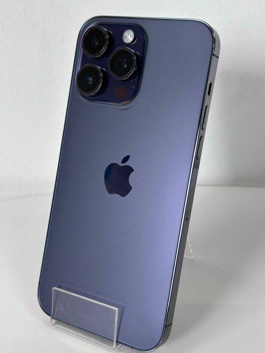 iPhone 14 Pro Max 128GB Deep Purple, baterie 82%, garanție 12 luni