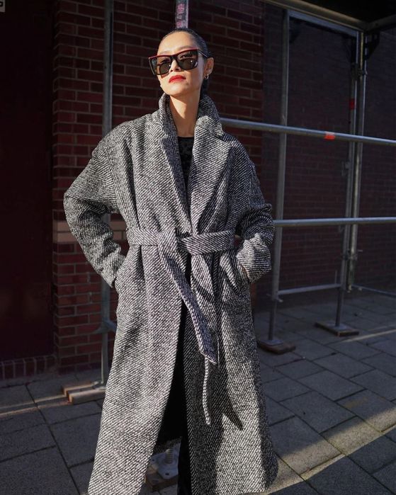 Дамско палто от вълна Edited