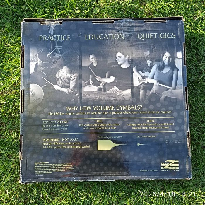 Set Zildjian Low Volume LV468