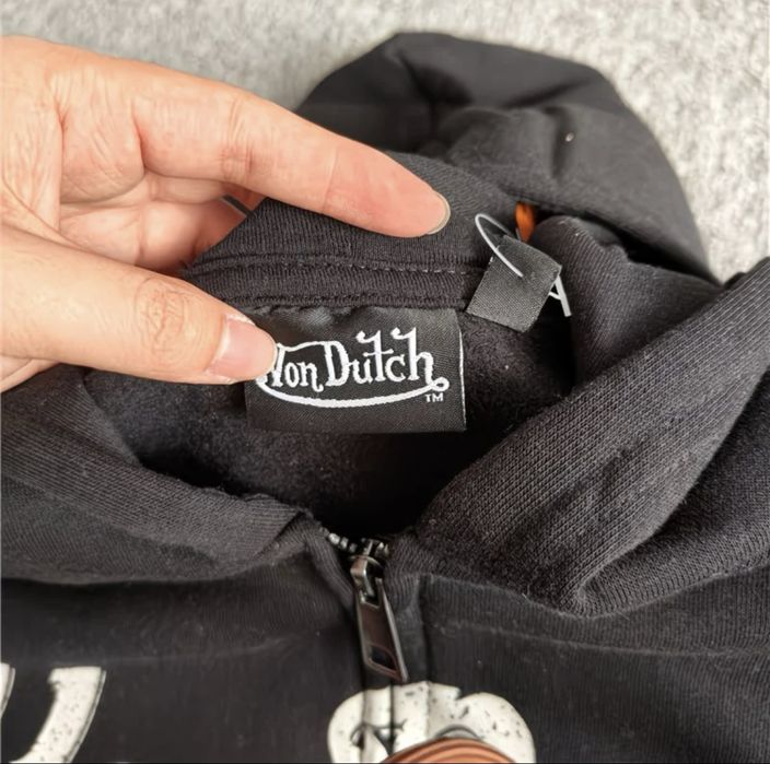 Кофта с капюшоном von dutch