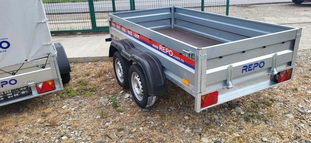 Remorca cu prelata 750 kg !  2 axe --- PLATA IN RATE - 2500x1250 mm