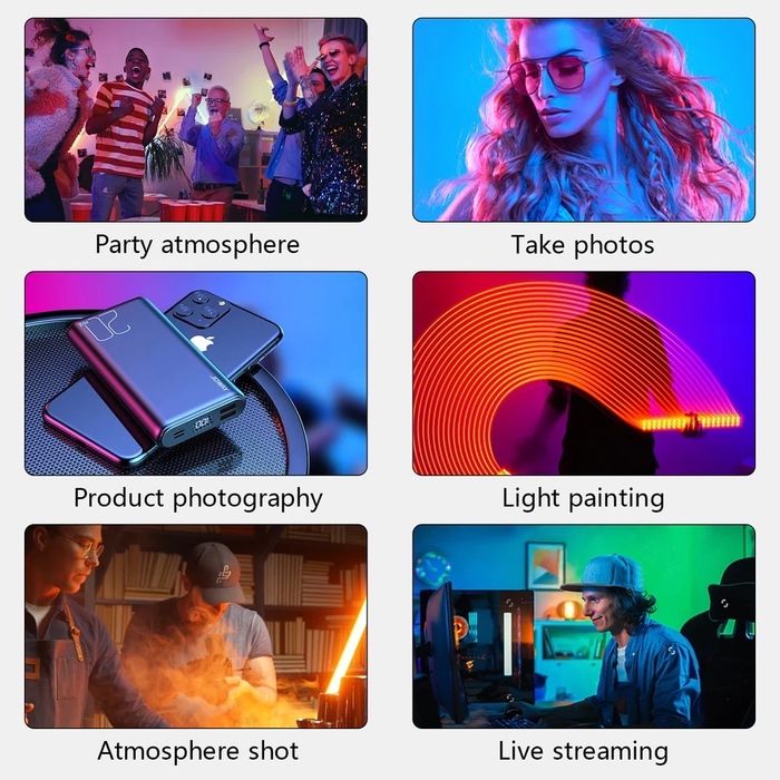 Rgb stick подстветка ргб лампа фотооборудование в ташкенте