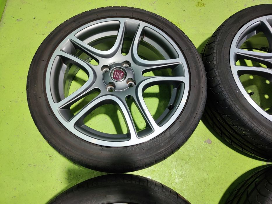17 4x100 Fiat лети джанти 4х100 фиат
