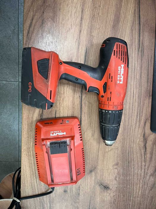 HILTI SFH 22-A - Трискоростен ударен винтоверт 22V комплект