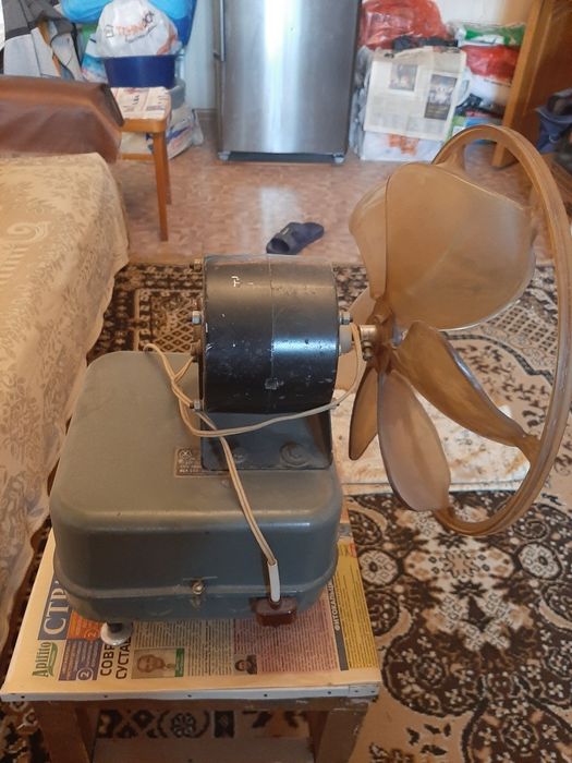 Советский вентилятор в отличном рабочем состоянии