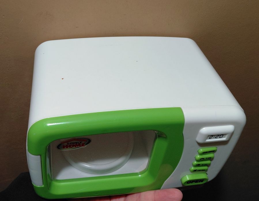 Детска Мини микровълнова печка с въртяща плоча