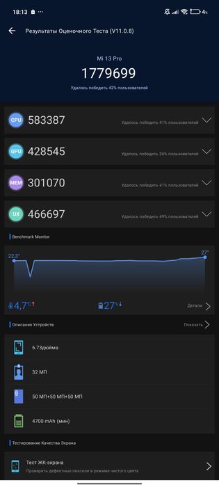 Сяоми 13про обмен
