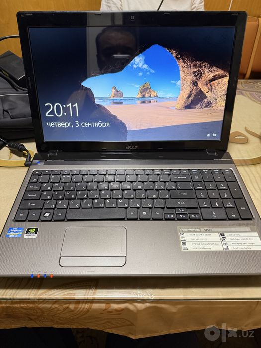 Acer Aspire 5750G — Core i5 / NVIDIA 2GB / 480GB SSD