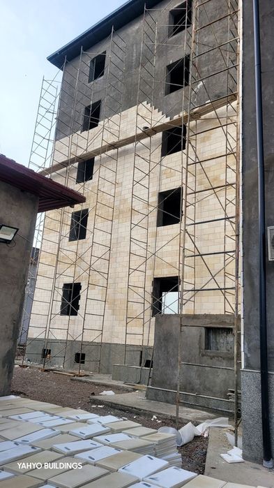 Травертин/Термобазалит/фасад/брусчатка/термопанель/термотравертин/