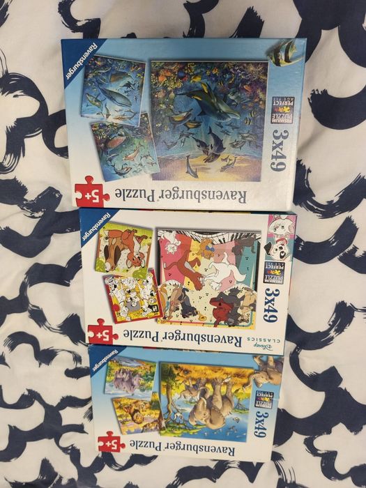 Lot puzzle-uri Ravensburg