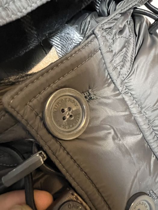 Geaca Burberry groasa lunga barbati premium s-xxl