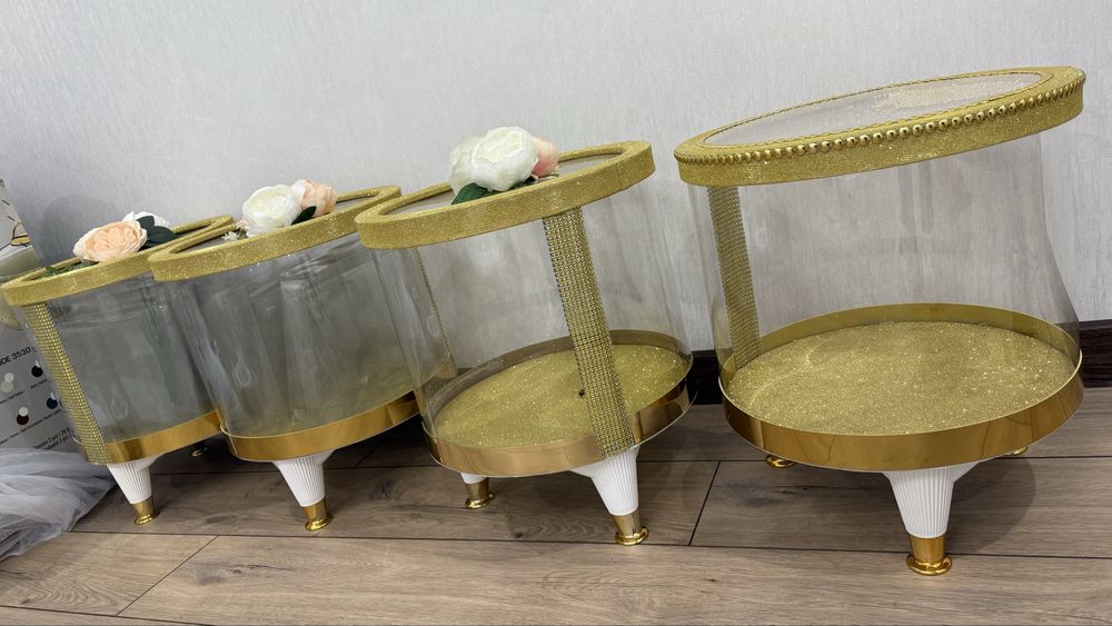 Сундуки 4 шт , состояние новое , использовали один раз