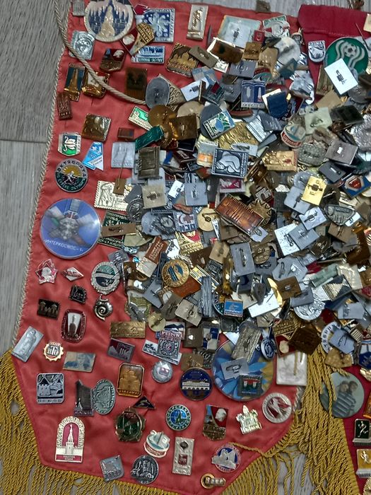 Значки ссср алюминиевые