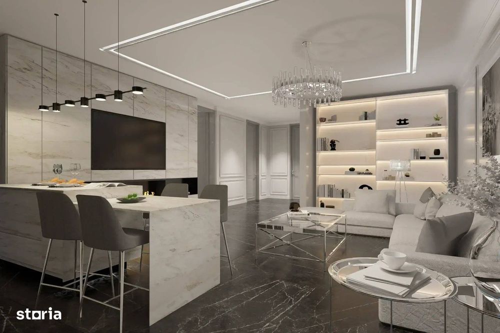 Apartament Modern 2 Camere cu Dormitor Uriaș de 21 mp