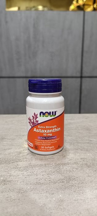 Now extra strength astaxanthin 10 mg