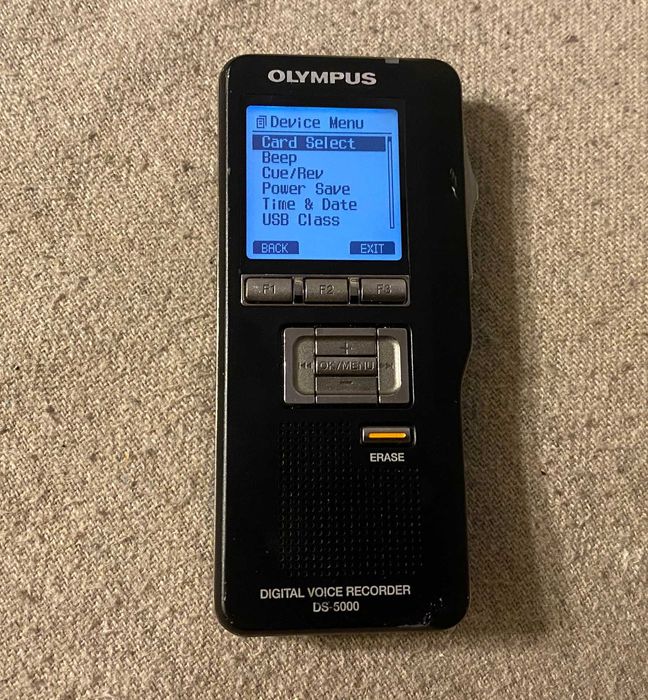 Reportofon digital Olympus DS-5000 profesional avansat