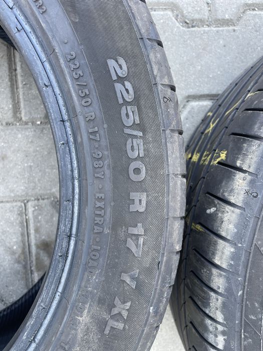 2x 225/50R17 CONTINENTAL ContiSportContact5