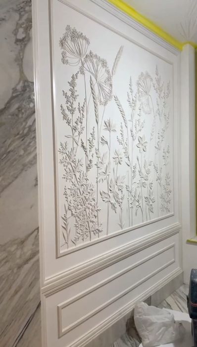 Барельеф. Роспись стен. Скала