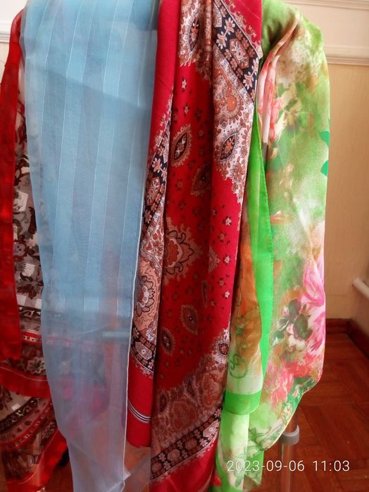 Новые шарфы и платки