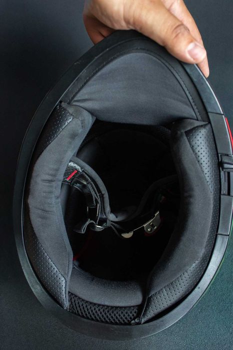 AGV K3 Decept Black/Green/Red каска