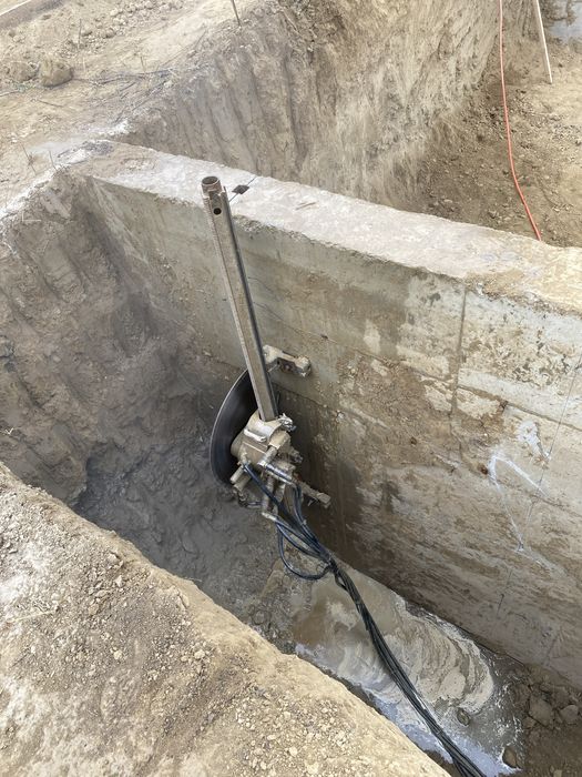 Decupare beton trasee electrice