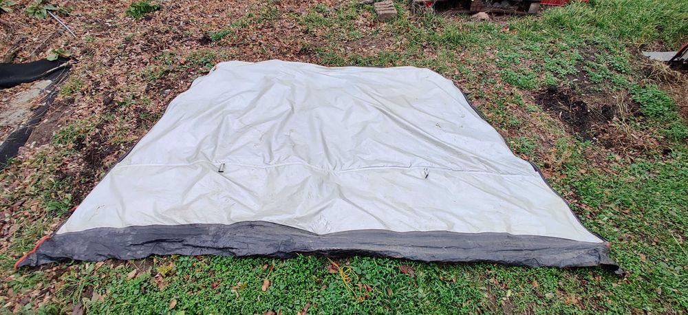 Dezmembrez cort (pavilion) Decathlon (schelet metalic, laterale etc)