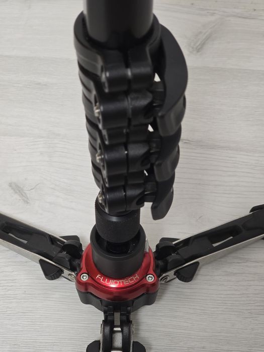Monopod Manfrotto MVMXPRO500 Monopied Profesional cu Cap Video fluid