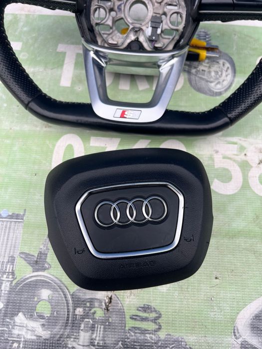 Volan din piele cu padele complet cu airbag Audi Q3 2020