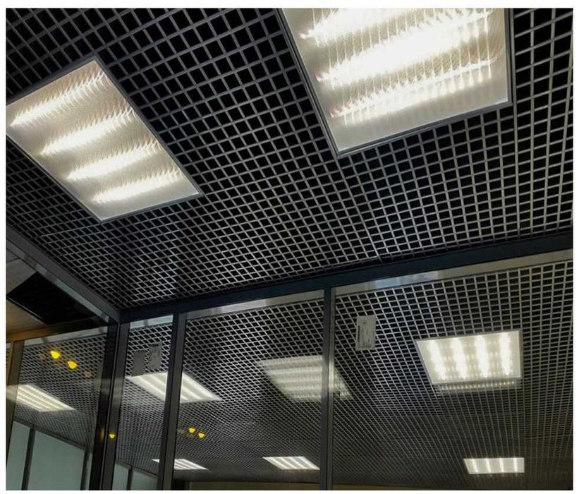 Грилято потолок Grilyato Ришотка 10*10 Сетка потолок