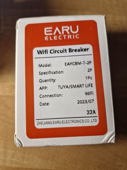 Siguranta smart Tuya cu protectie diferentiala