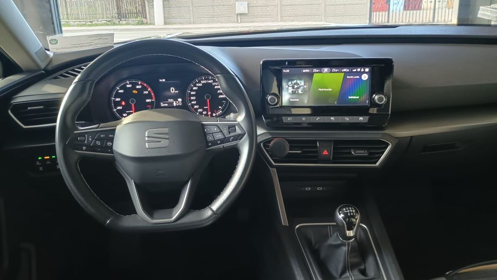 Vând SeatLeon Sport Tourer  2021, 1.5 b 150 CP, 70.000km reali, stare impecabilă