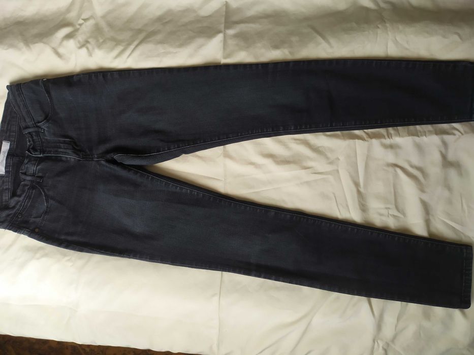 Pull and bear черни дънки 34 р-р