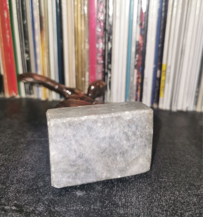 Фигура на диско - хвъргач на Мирон  винтидж бронзова фигурка  статуя