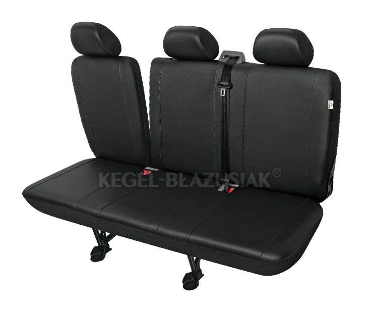 Husa bancheta microbuz 3 locuri cu spatar rabatabil din piele ecologica pentru Jumper Jumpy Fiat Ducato Scudo Ford Transit Iveco daily Sprinter Vito Nissan Opel Movano Vivaro Peugeot Boxer Expert Renault