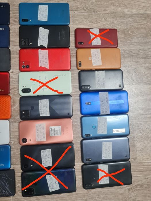 Смартфоны oppo, Samsung, redmi,vivo