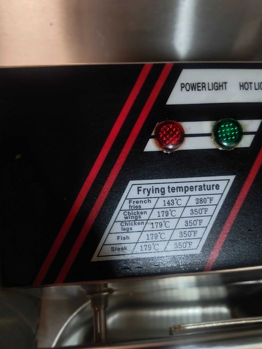 Професионален фритюрник двоен