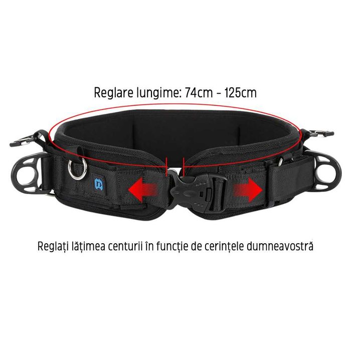 Ham dublu profesional, pentru aparate foto, reglabil