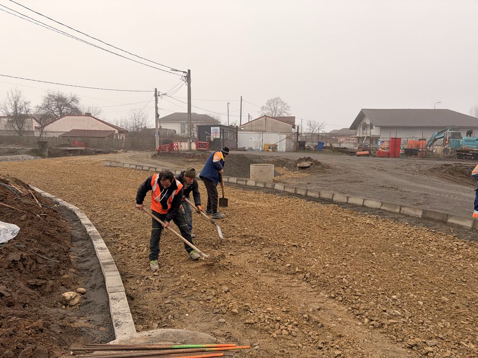 Amenajam drumuri, parcari, terasamente
